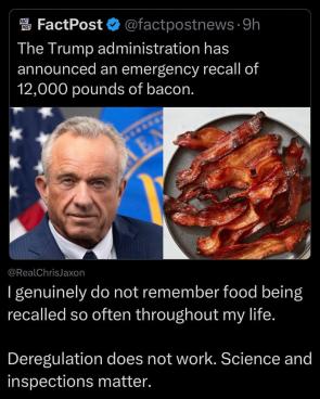 A bacon recall was not on my 2026 bingo card