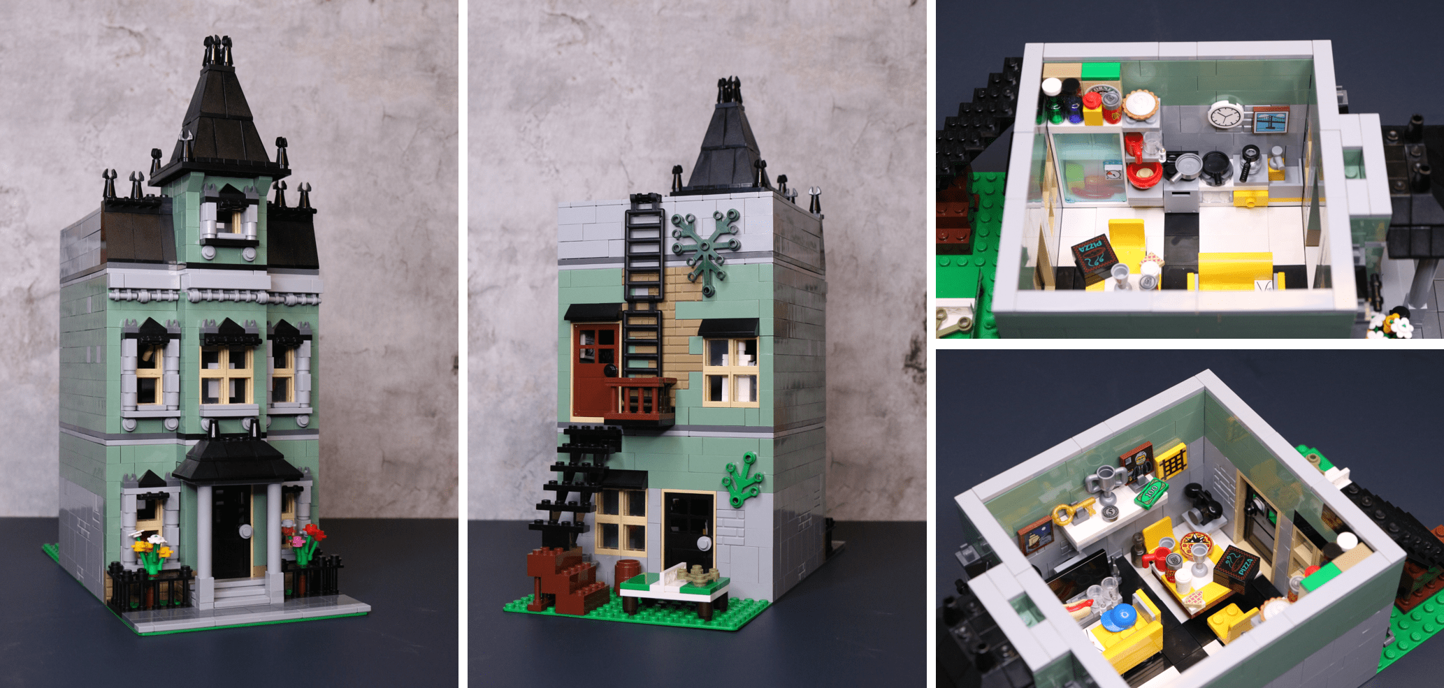 LEGO Fairground Collection 10273 Haunted House : Tout ce ...