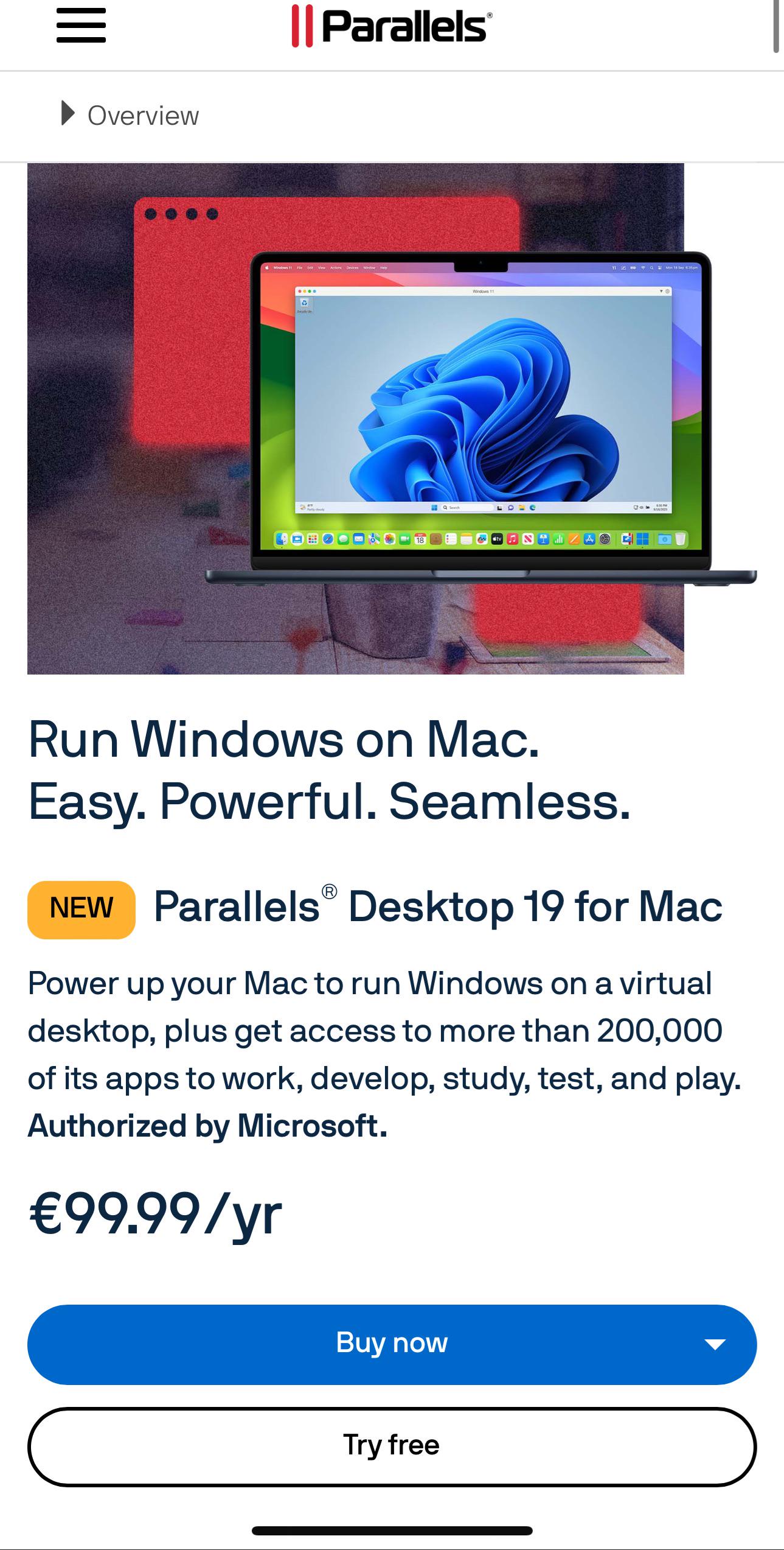 What is the best "parallels" alternative?(paid or free)