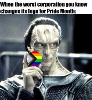 And there still isn’t a single rainbow statue of him on Bajor.