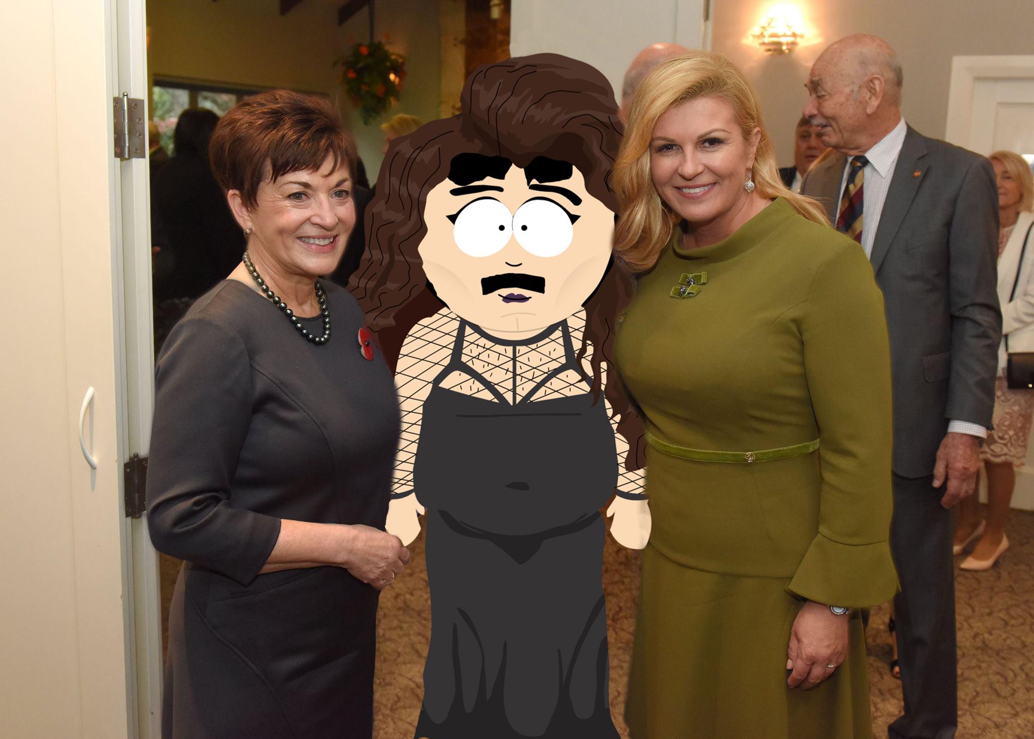 kolinda grabar kitarovic (l) zoran milanovic (r)photo: Croatian President Kolinda Grabar Kitarovic With Lorde Southpark