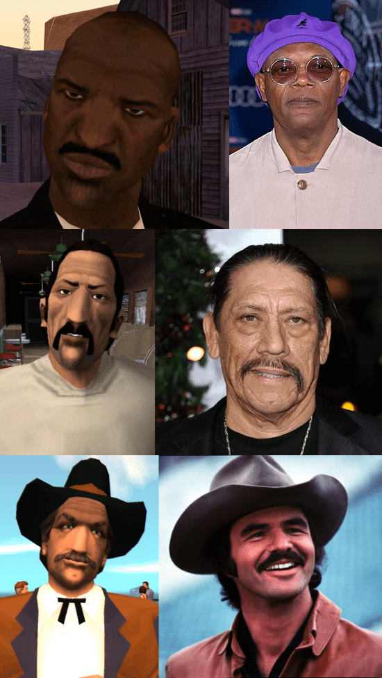Grand Theft Auto San Andreas Voice Actors 60 Photos Film 