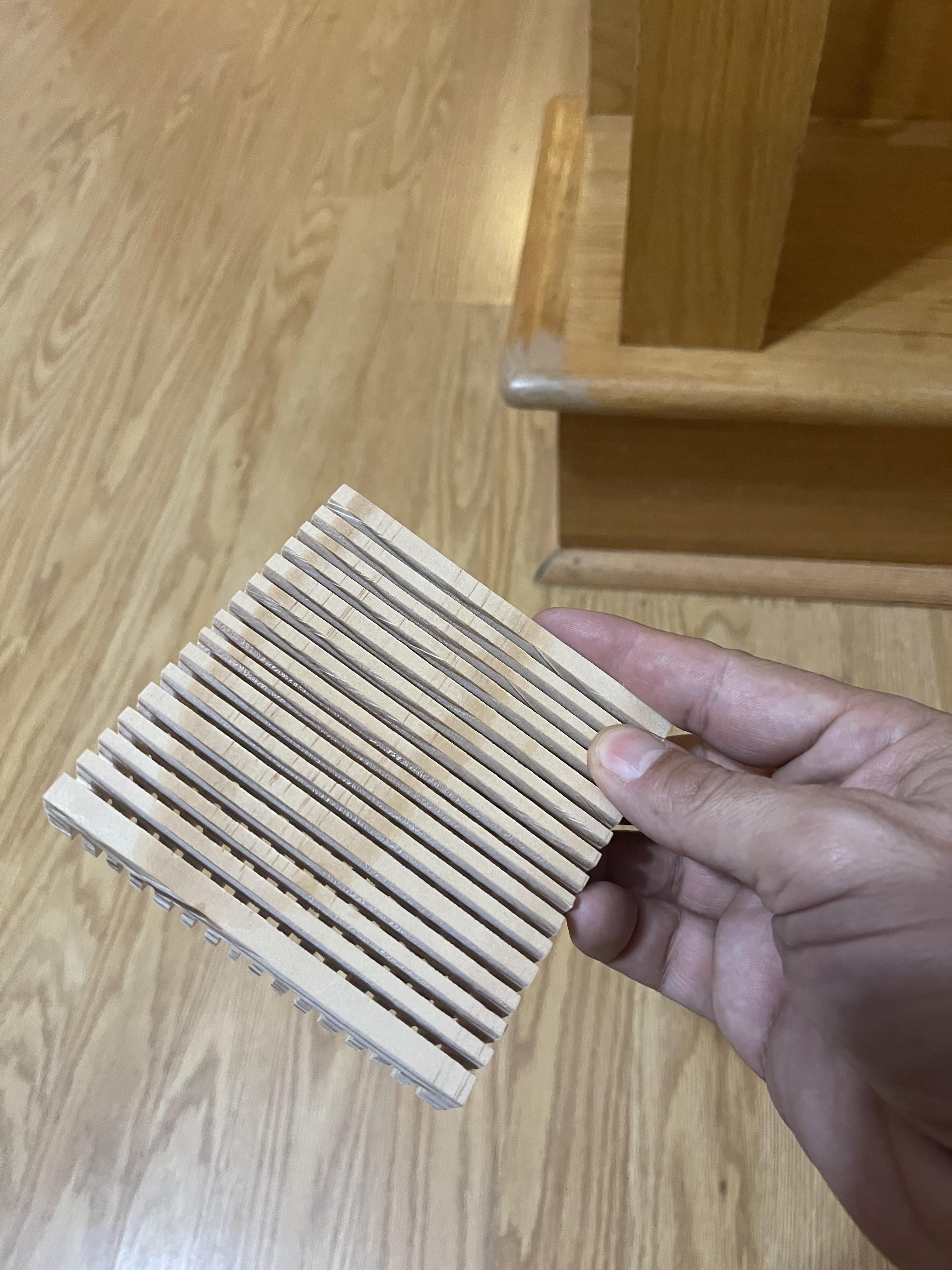 How to cut a square, straight line….every single time! Coaster Made From Scrap Wood Just Cut It 4 Square And Make Perpendicular Dado Cuts Stain If Preferred Cheap Stocking Stuffers Woodworking