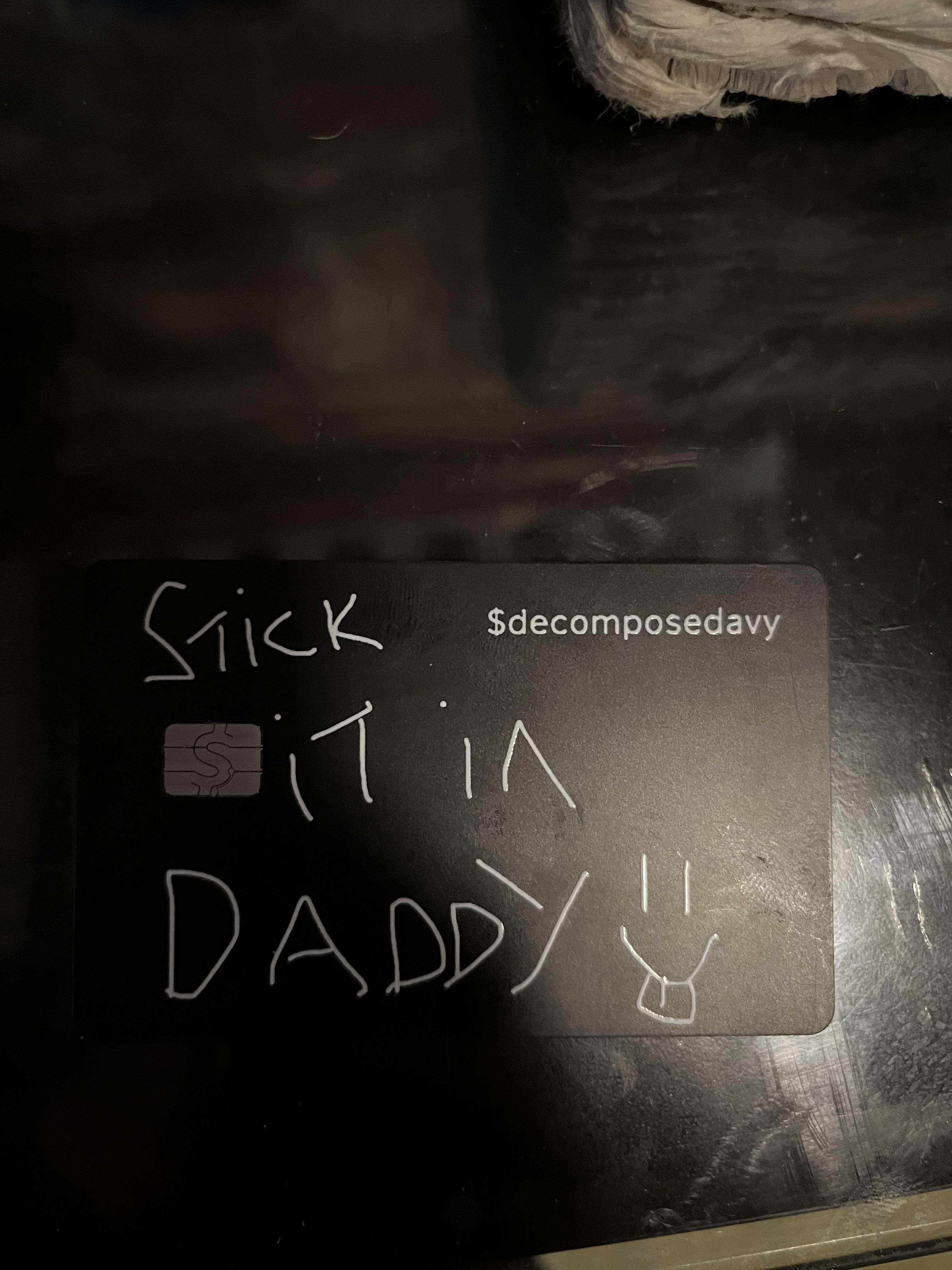 awesome debit card seen at work last night : rServerlife