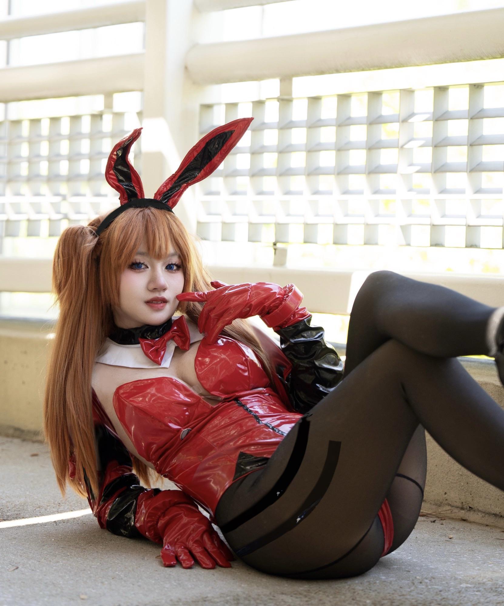 My Asuka Bunny Cosplay 🐰❤️ (by: usamibunni) : rNeonGenesisEvangelion