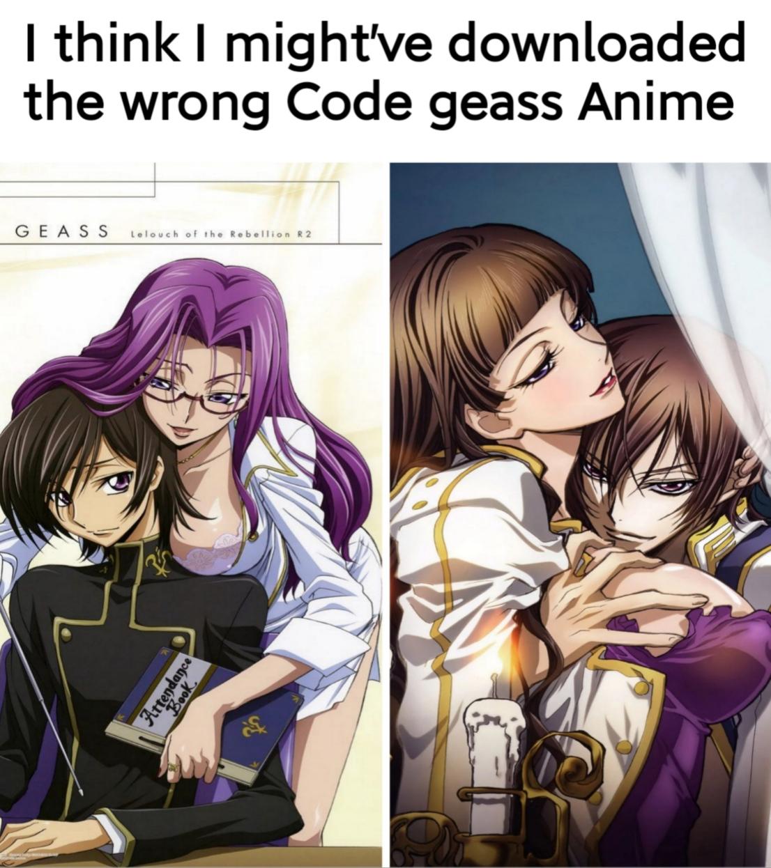or the right one : rCodeGeass