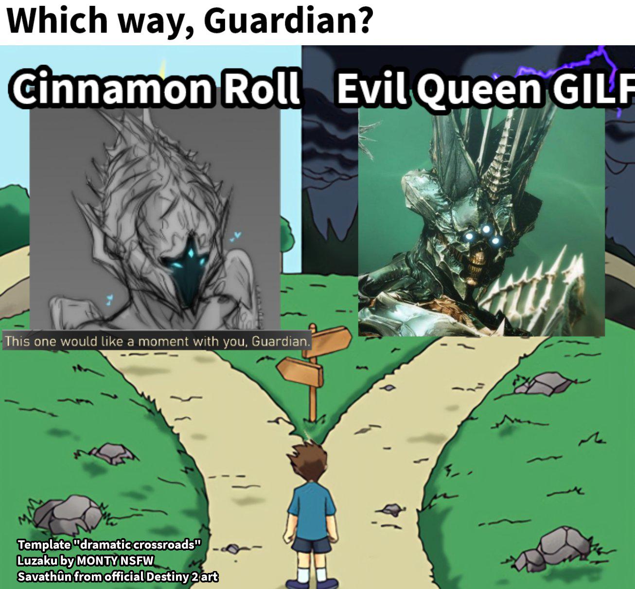 Choose wisely. : rdestiny2