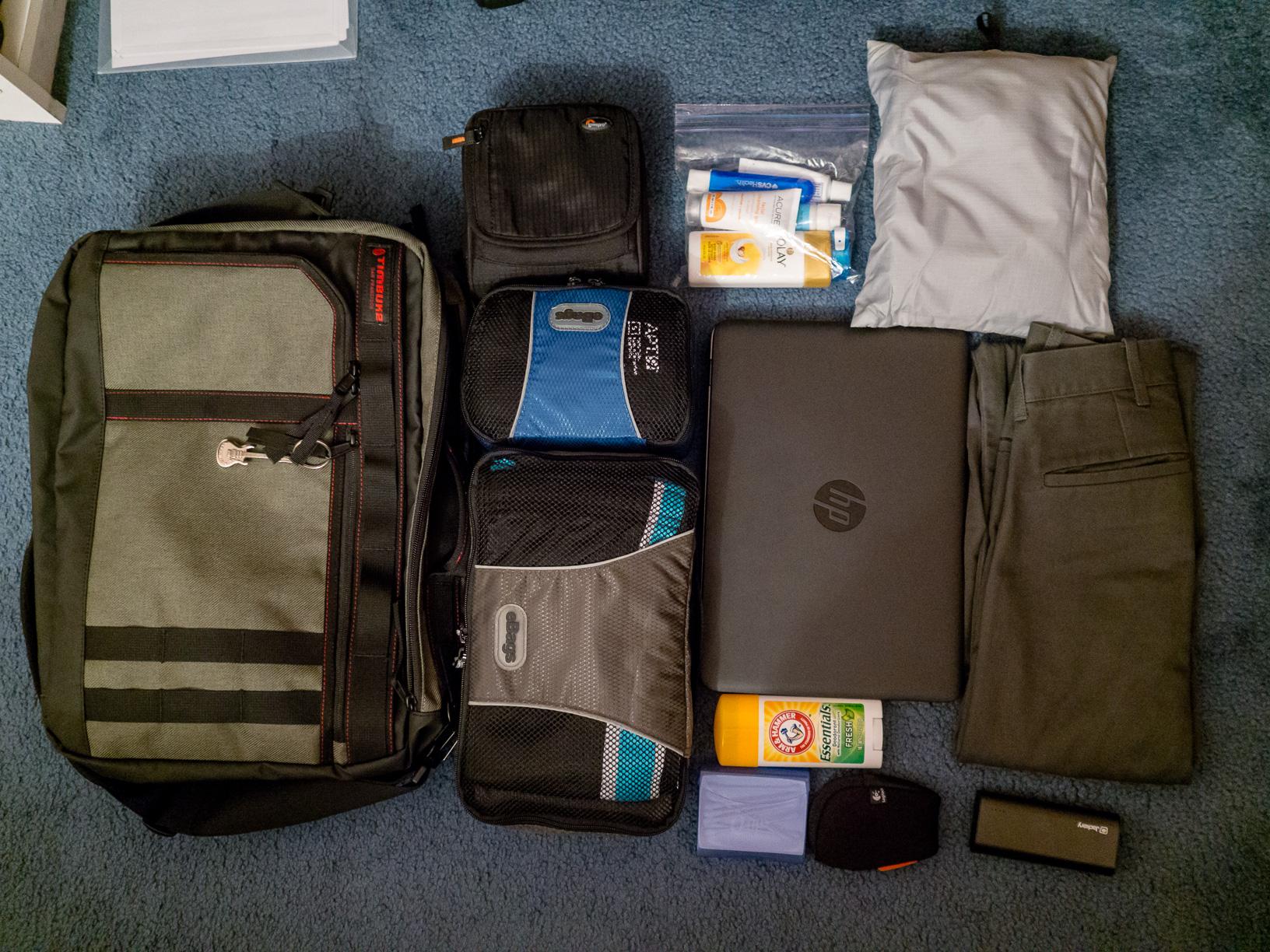 5 Days In D C For Work With 20l Onebag
