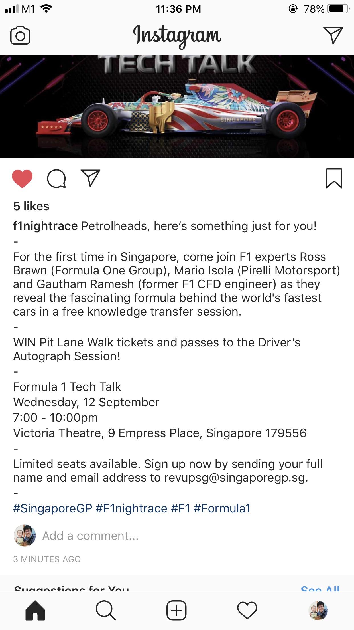F1 Tech Talk In Singapore On Wednesday Formula1
