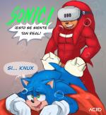 Knuckles cant believe how realistic this VR porn game is... Sonic Gay porn aciidtron : rSonicnsfwgay