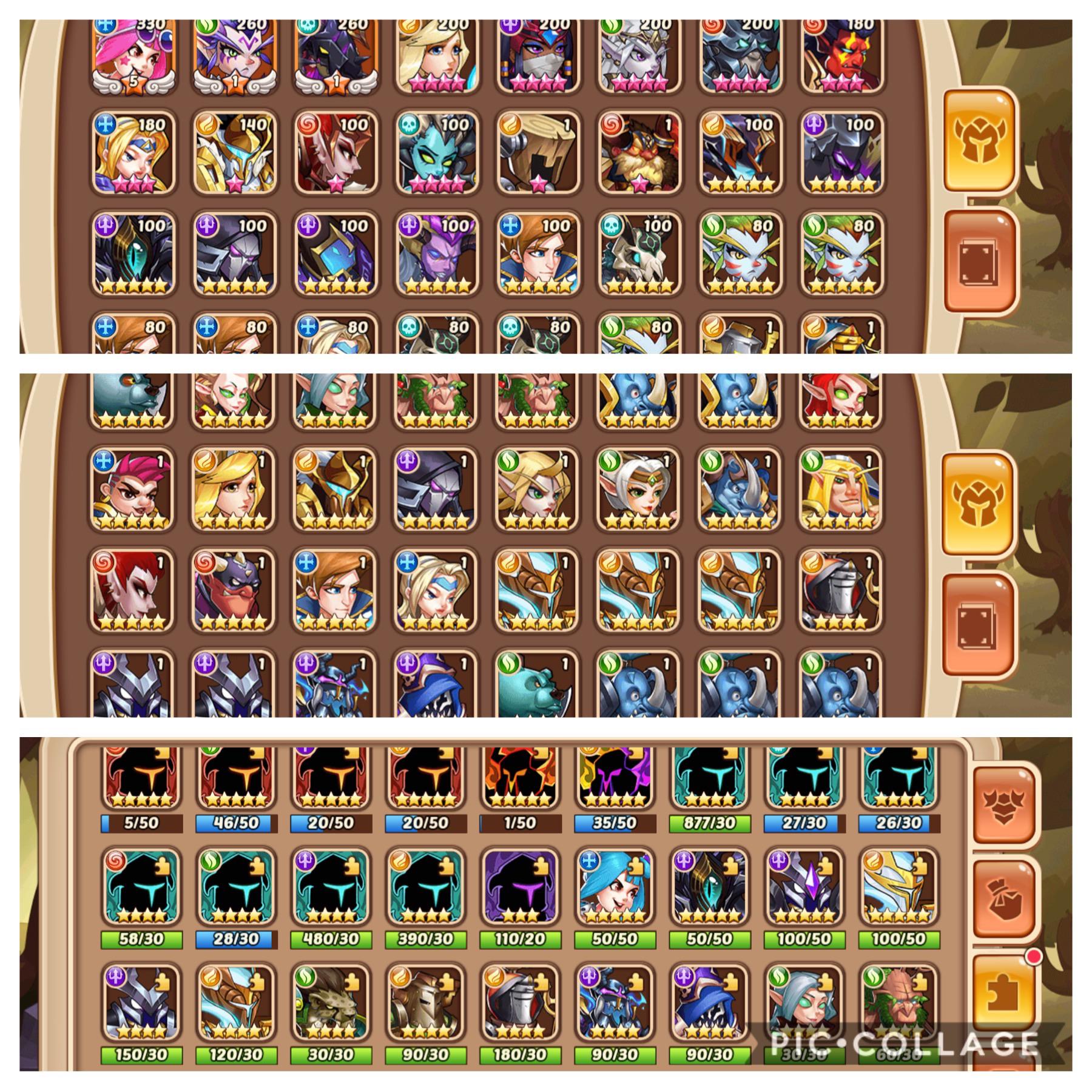 What Should I Work On Any Tips Currently Focusing On Fortress Seal Land And Idk Who To Build Hence The Kharma Just Chillin Idleheroes