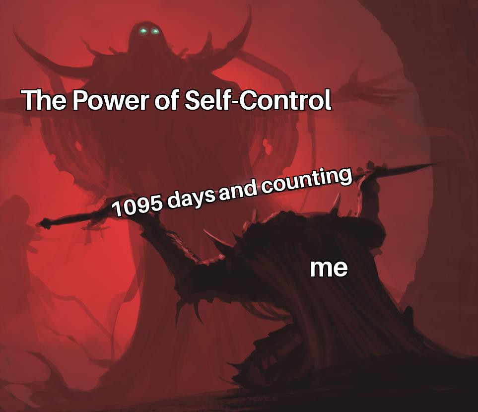 3 years of No Fap : rIndianDankMemes