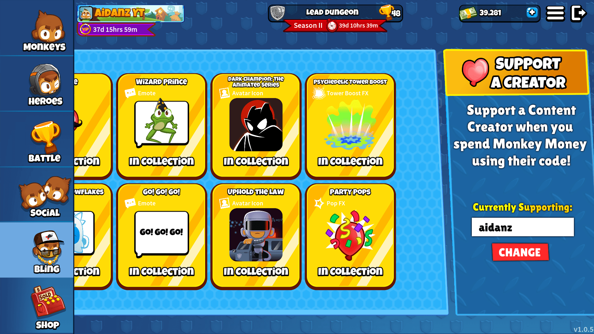 Creator Code Concept In Bloons TD Battles 2! : rbattles2