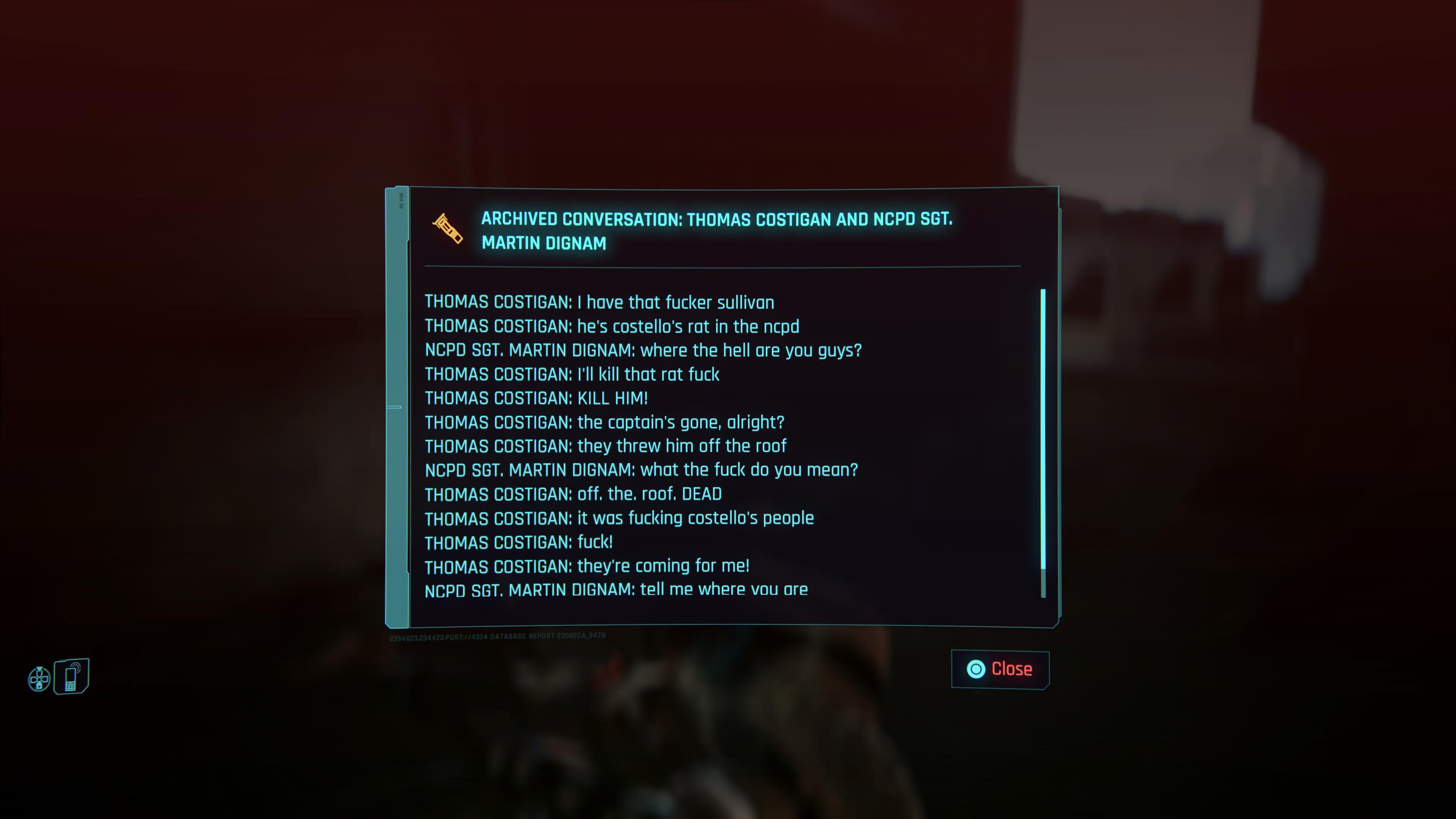 This game would really suck if I couldnt read, because Id miss out on like 80% of it : rcyberpunkgame