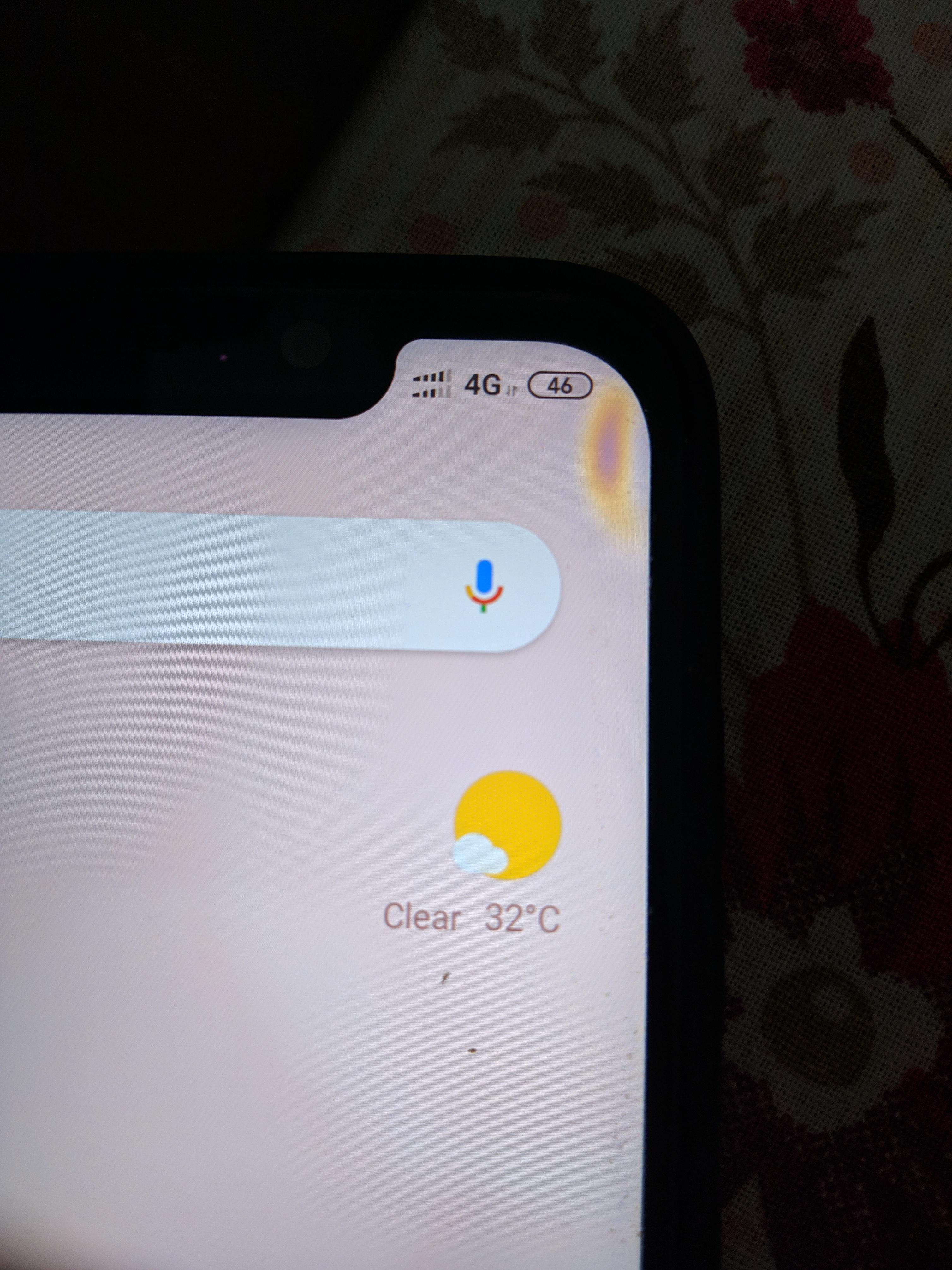 My Poco F1 Has A Yellow Spot On It What Should I Do