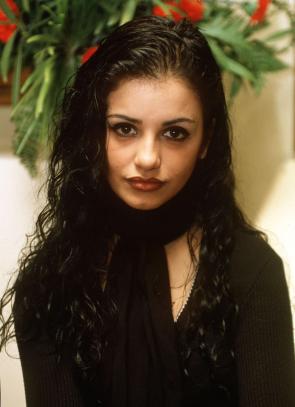 Mónica Cruz in her goth phase before fame in 2000.