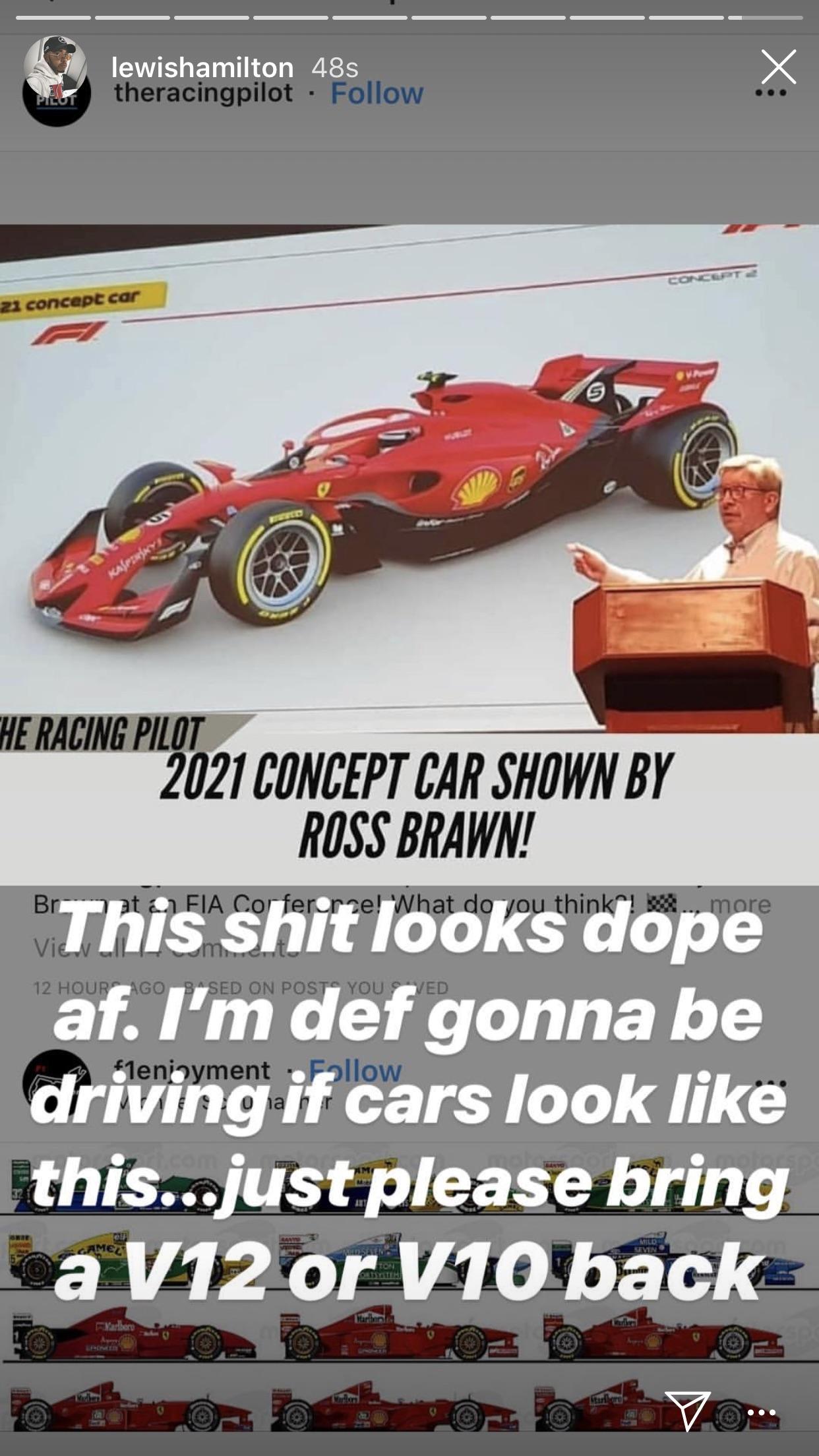 Lewis Is Staying In F1 It Seems Formula1