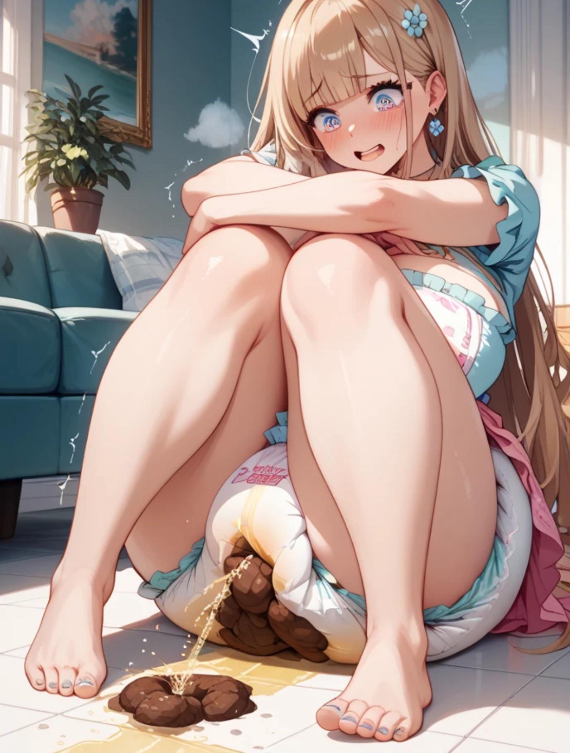 🔞[Gallery] Imagine being in the same diaper forever | | Truyen-Hentai.com