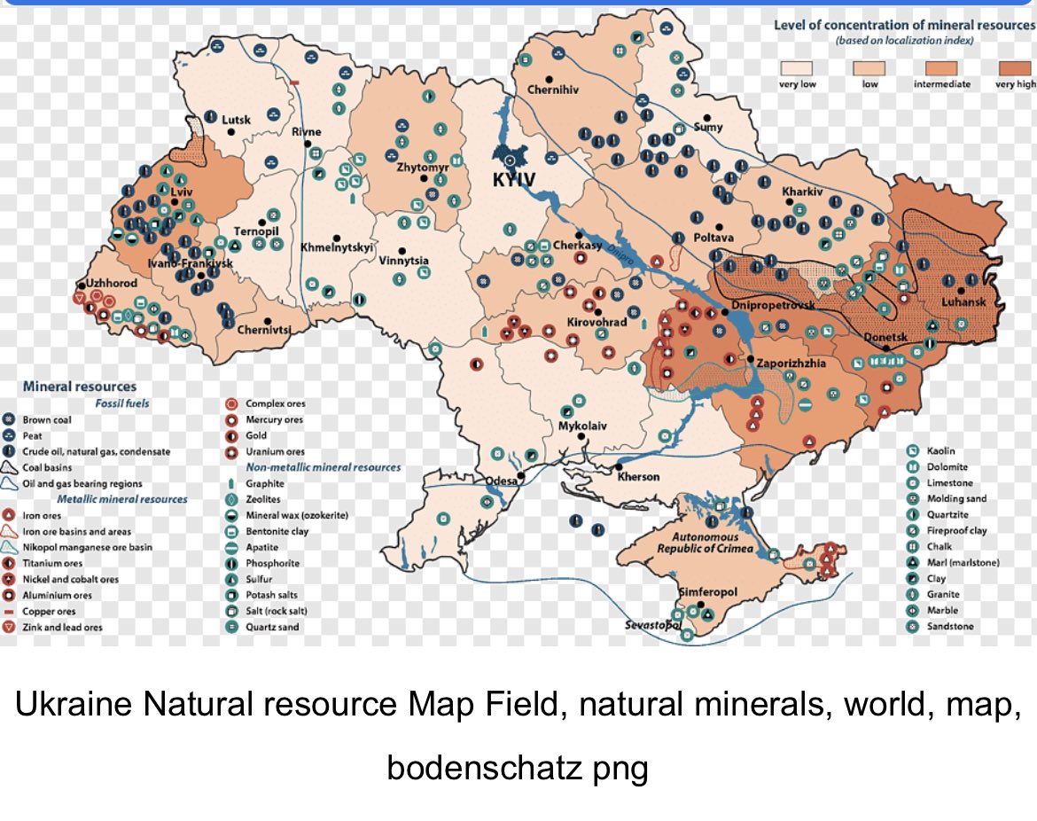 Natural Resources Map 