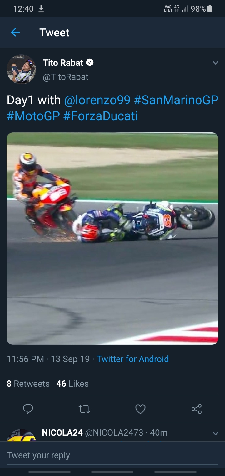 Day 1 With Lorenzo Motogp