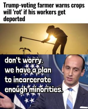 As long as we don’t call it slavery. That’s racist.