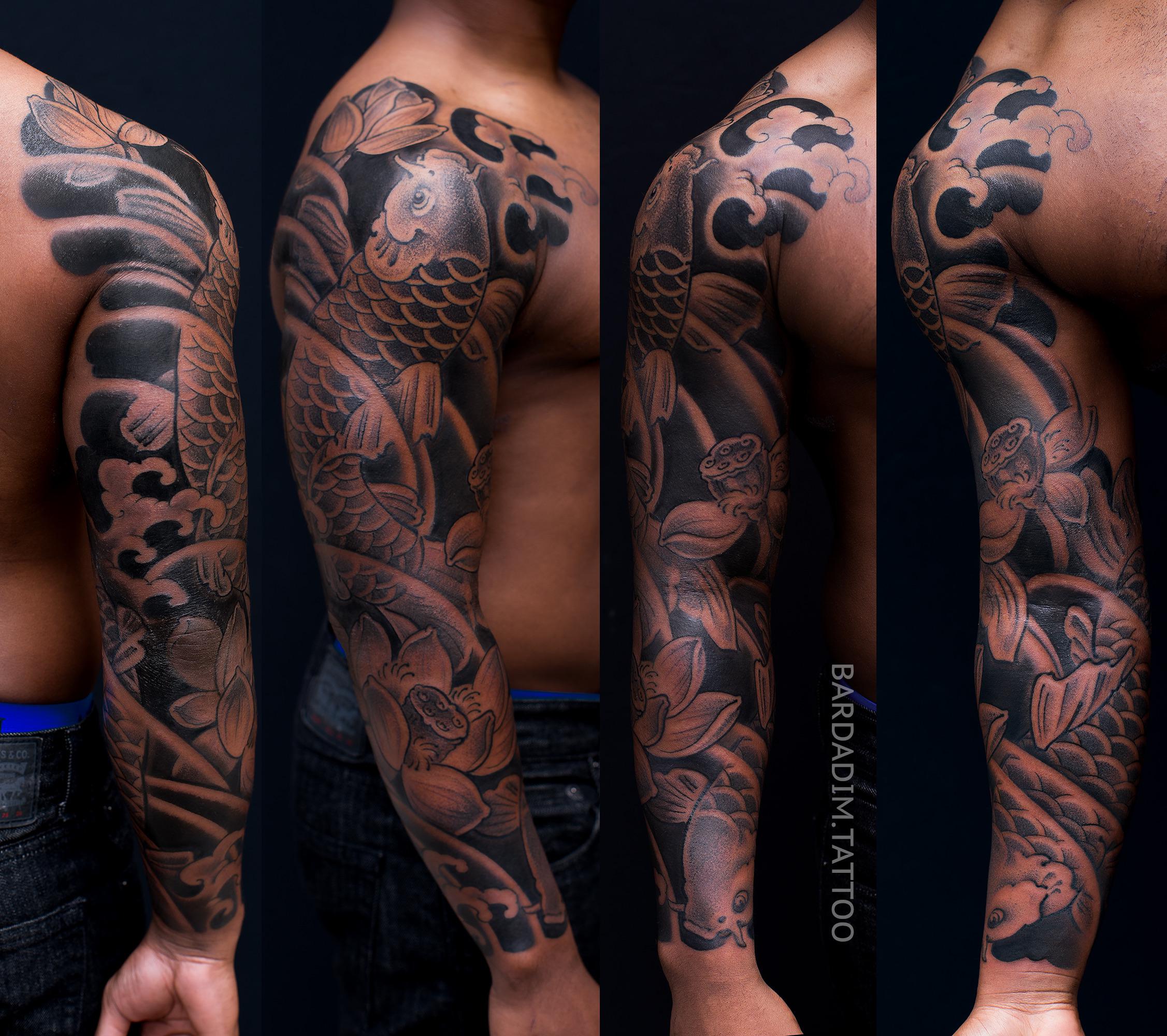 Darker Skin Tones Japanese Tattoo Irezumi