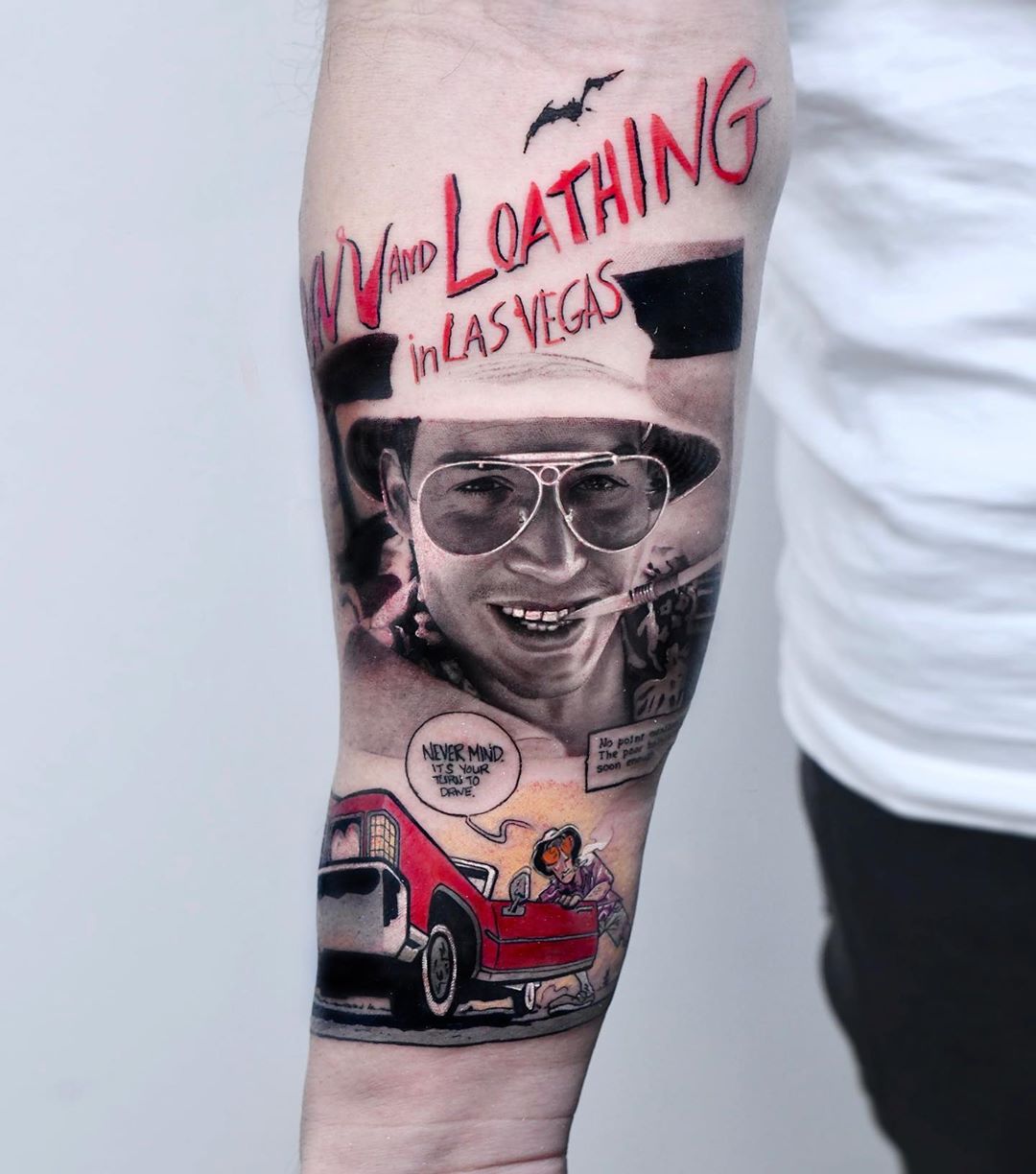 Fear And Loathing In Las Vegas By Avihoo Ben Gida In Tel Aviv Tattoo