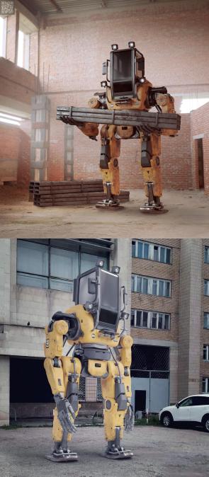 Construction Robot by HFA Visual
