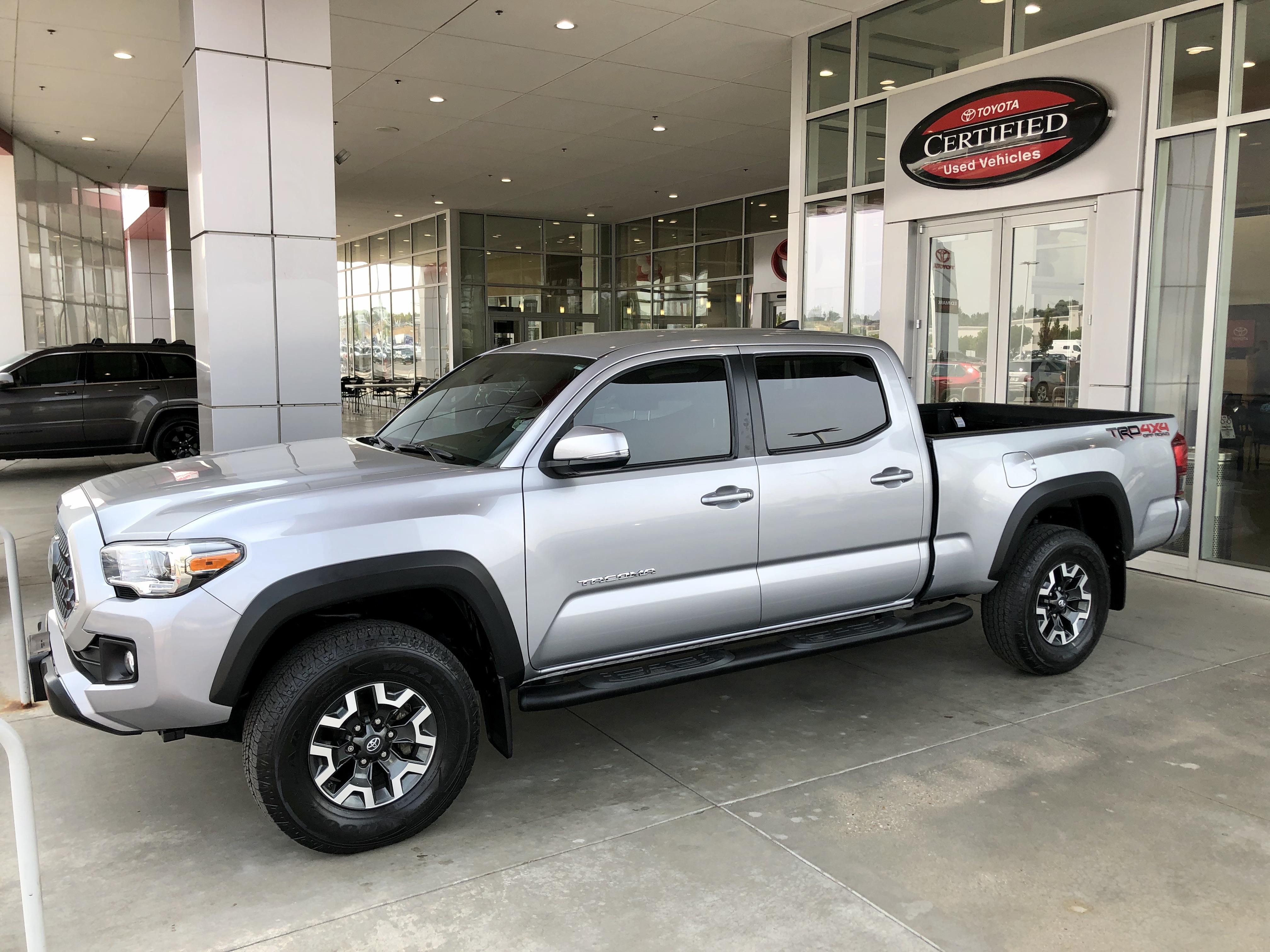 Just bought my first toyota! picked up a 2018 trd off road.