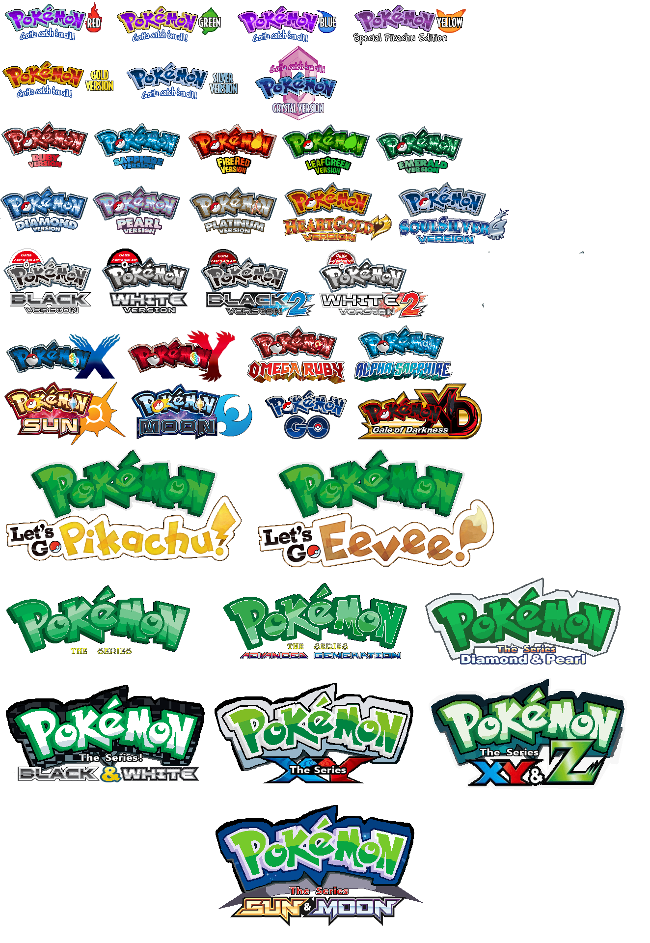 Apr 25, 2022 · main article: PokÃ©mon Game/Anime Logo Edits (Closer to original Japanese