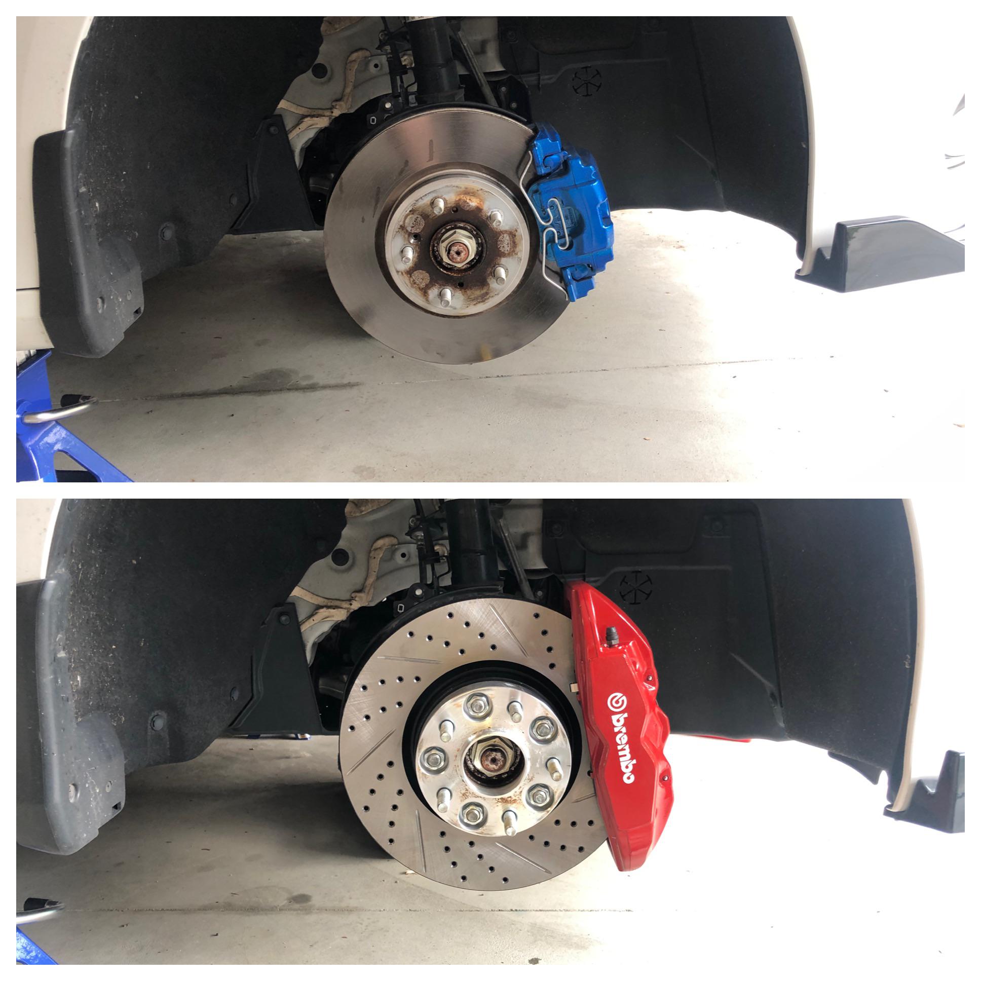 Building A 500 Big Brake Kit For The 10th Gen Accord 2018 2020 2008-2017 Honda Accord Big Rotor Rear Brake Kit.