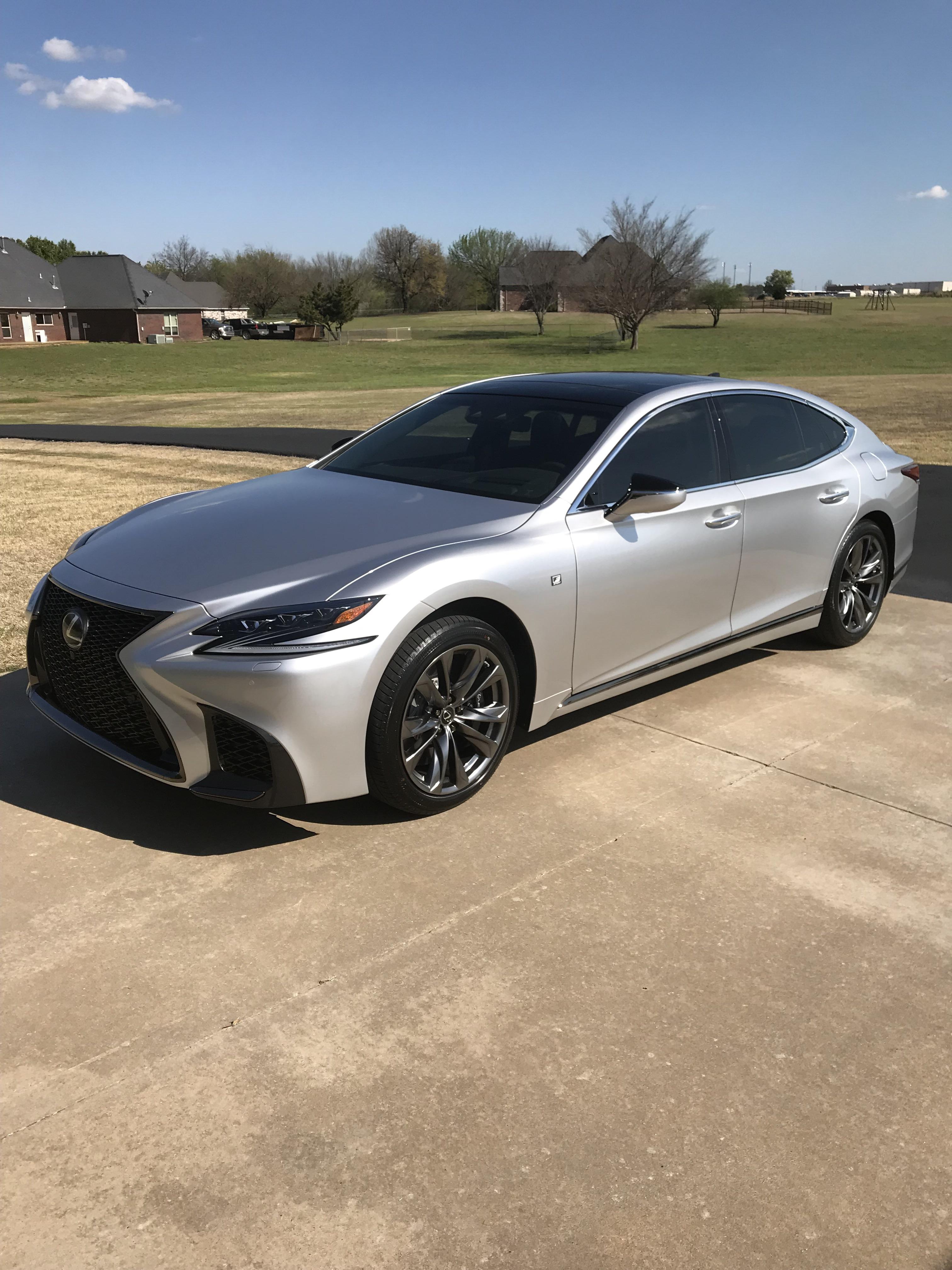 Parents Took Delivery Yesterday Ls 500 F Sport Lexus