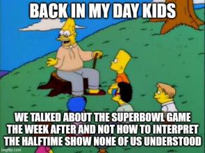 Superbowl…