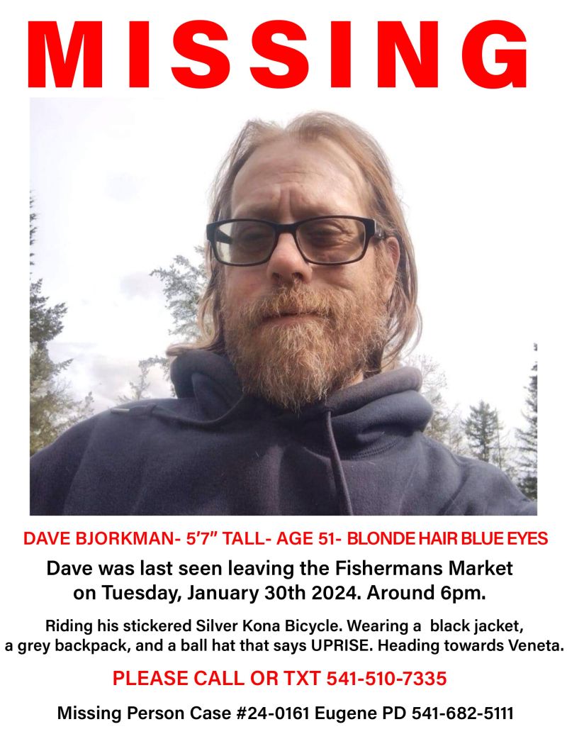 Missing Possibly Near Eugene R Eugene - City Photo Collection - Ultra HD Quality