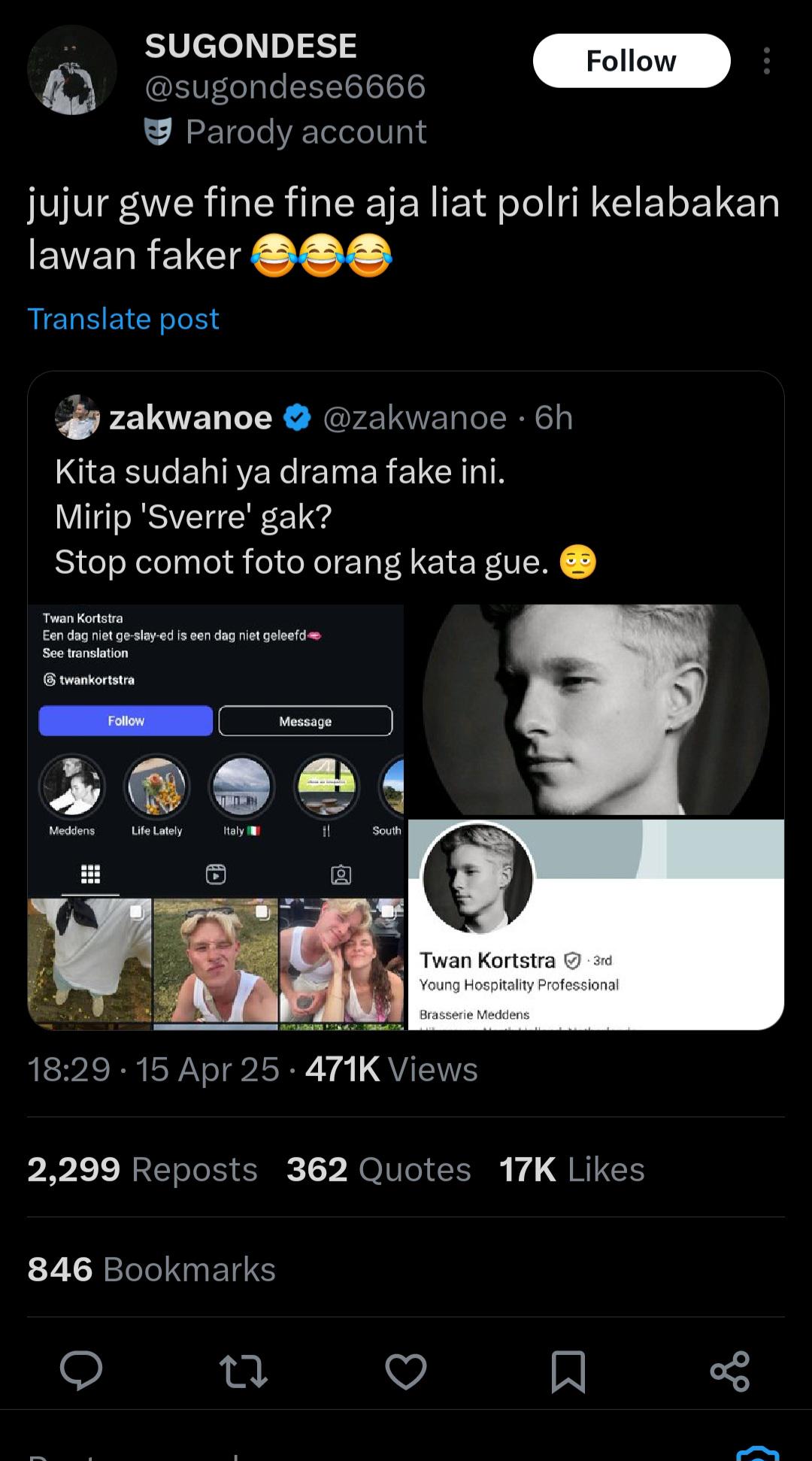 Ingat Kasus Sverre si Admin FP Wattpad Yang di Hack Buzzer dan Sampe  Diurusin Interpol? Ternyata Fake Guys. : rindonesia