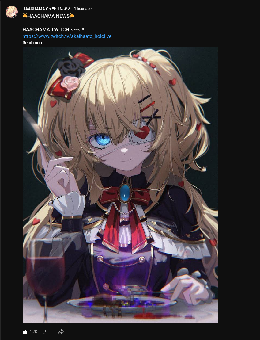 Haachama has found another platform to plan to take over. : rHololive