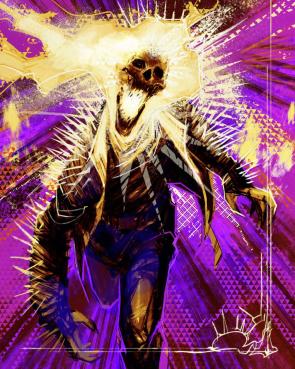 Ghost Rider, by me. 2026.