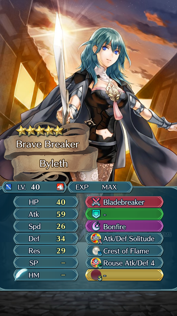 Brave Heroes theorycraft: F!Byleth! : rFireEmblemHeroes