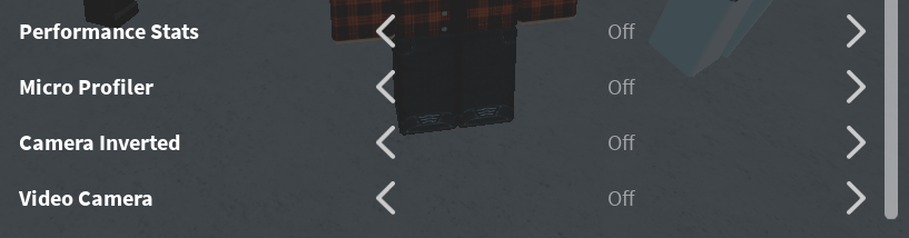 New Video Camera Setting What Does It Do R Roblox 
