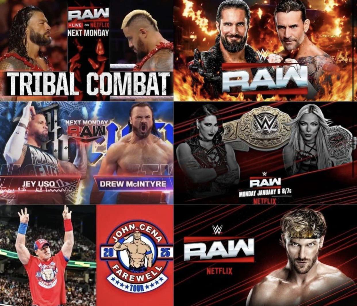 Netflix 播放的周一晚Raw 首映礼卡片- 06.01 : rSquaredCircle