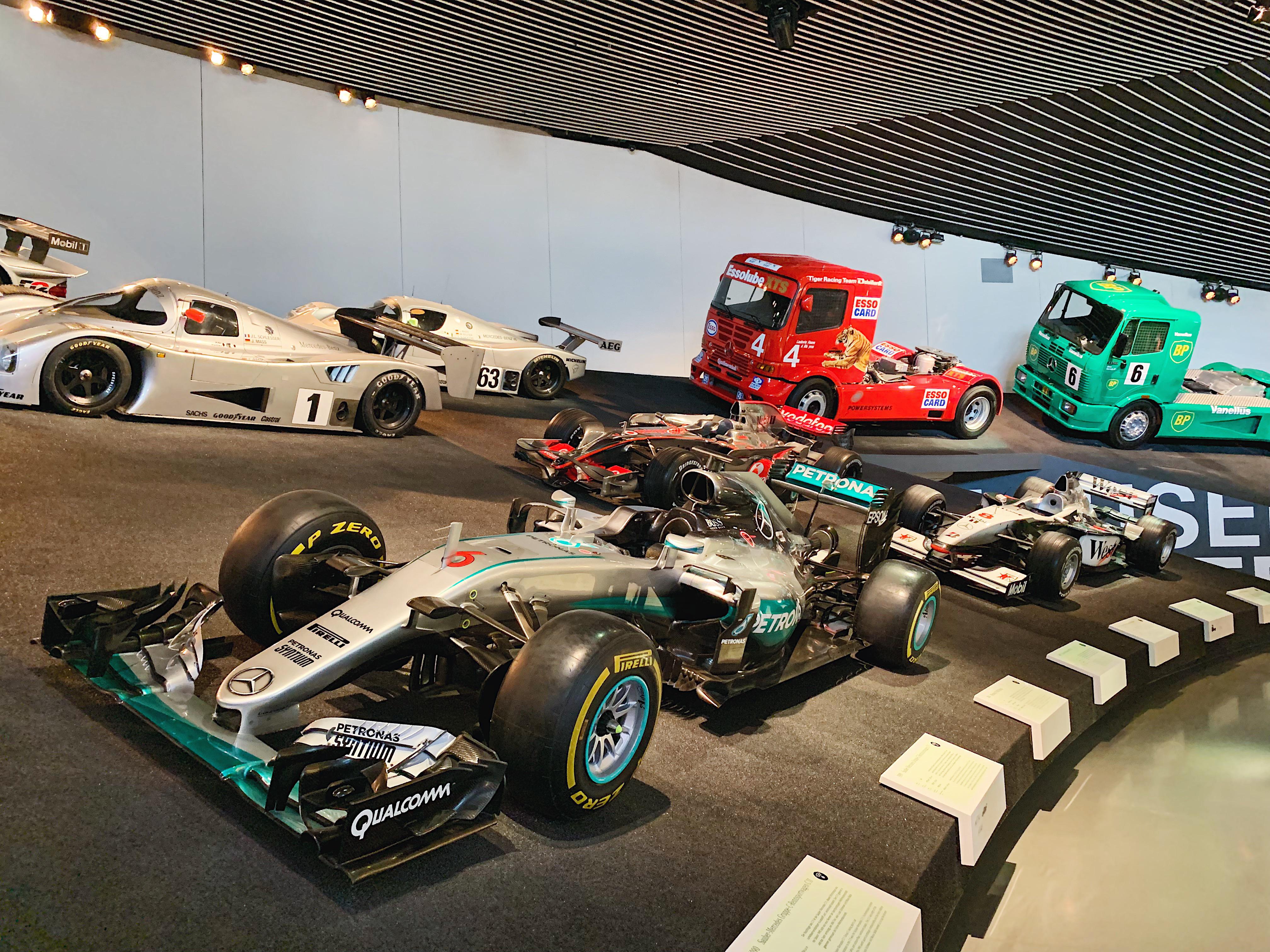 Today i finally visited the mercedes-benz museum in stuttgart. saw