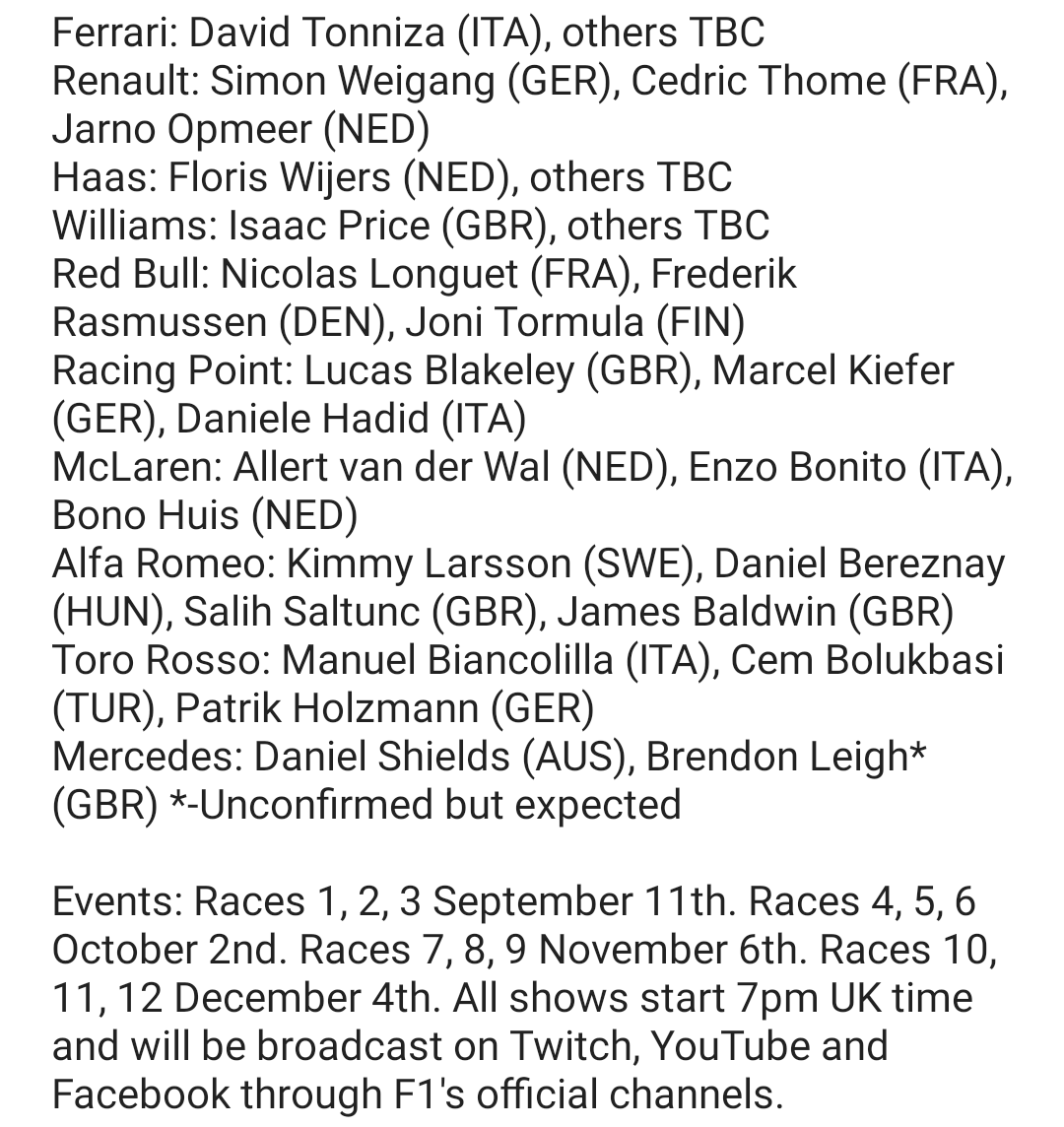 Formula 1 Esports Series