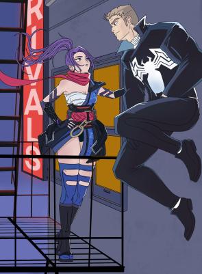 🎶 strangers in the night…🎶