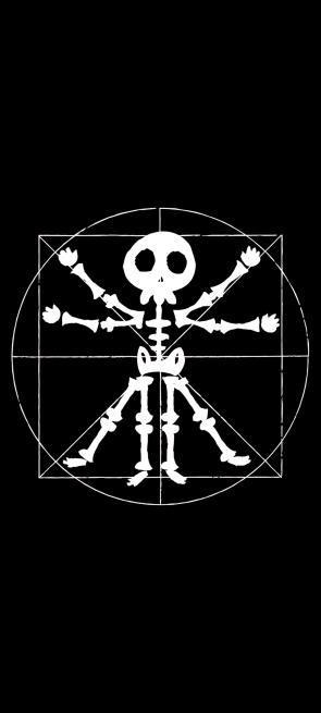 Vitruvian Skeleton (1440×3200)