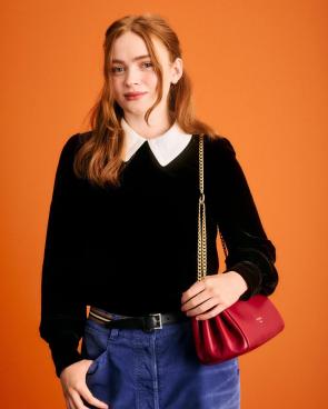 Sadie for Prada fashion show | IG 9/25/2025