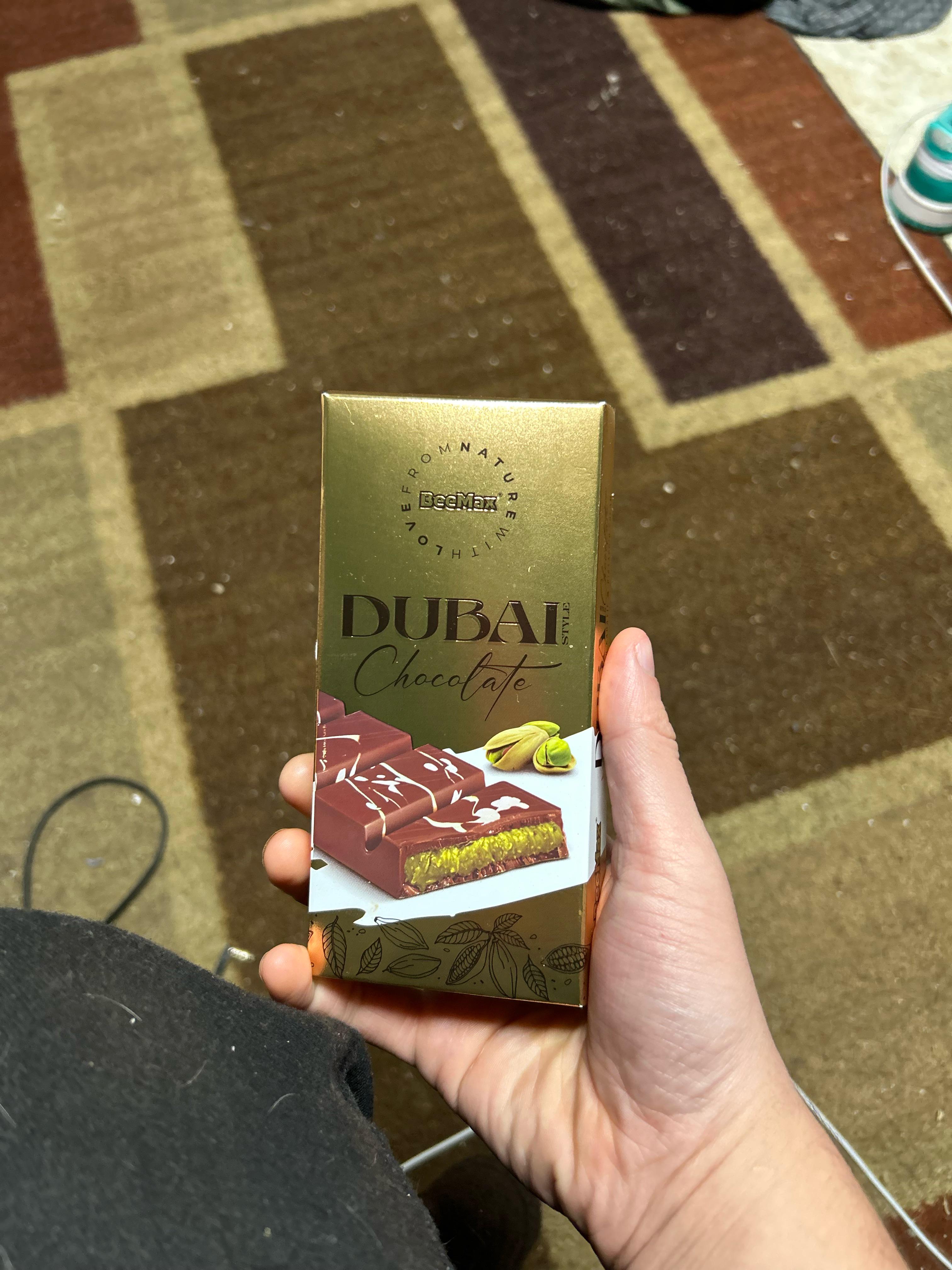 I got to try Dubai chocolate and I dont get the hype. : rchocolate
