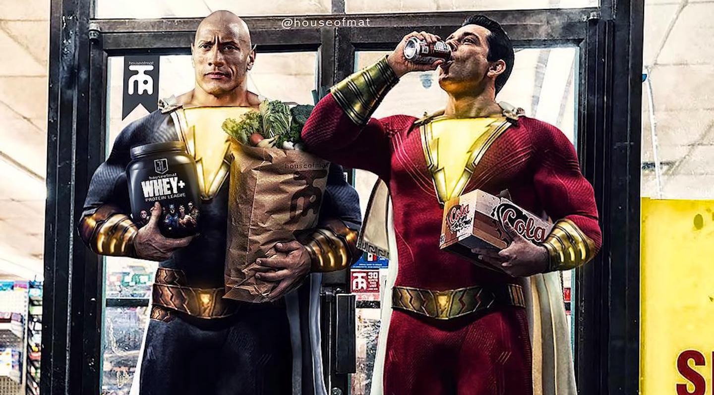 As the wizard grew older, he sought a champion worthy to inherit his powers. HUMOR: First Black Adam v Shazam promo image released : DC_Cinematic