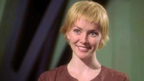 Annie Wersching as Liana on Star Trek: Enterprise episode Oasis, 2002.