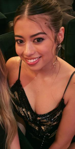 Gorgeous at the Predator: Killer of Killers Premiere