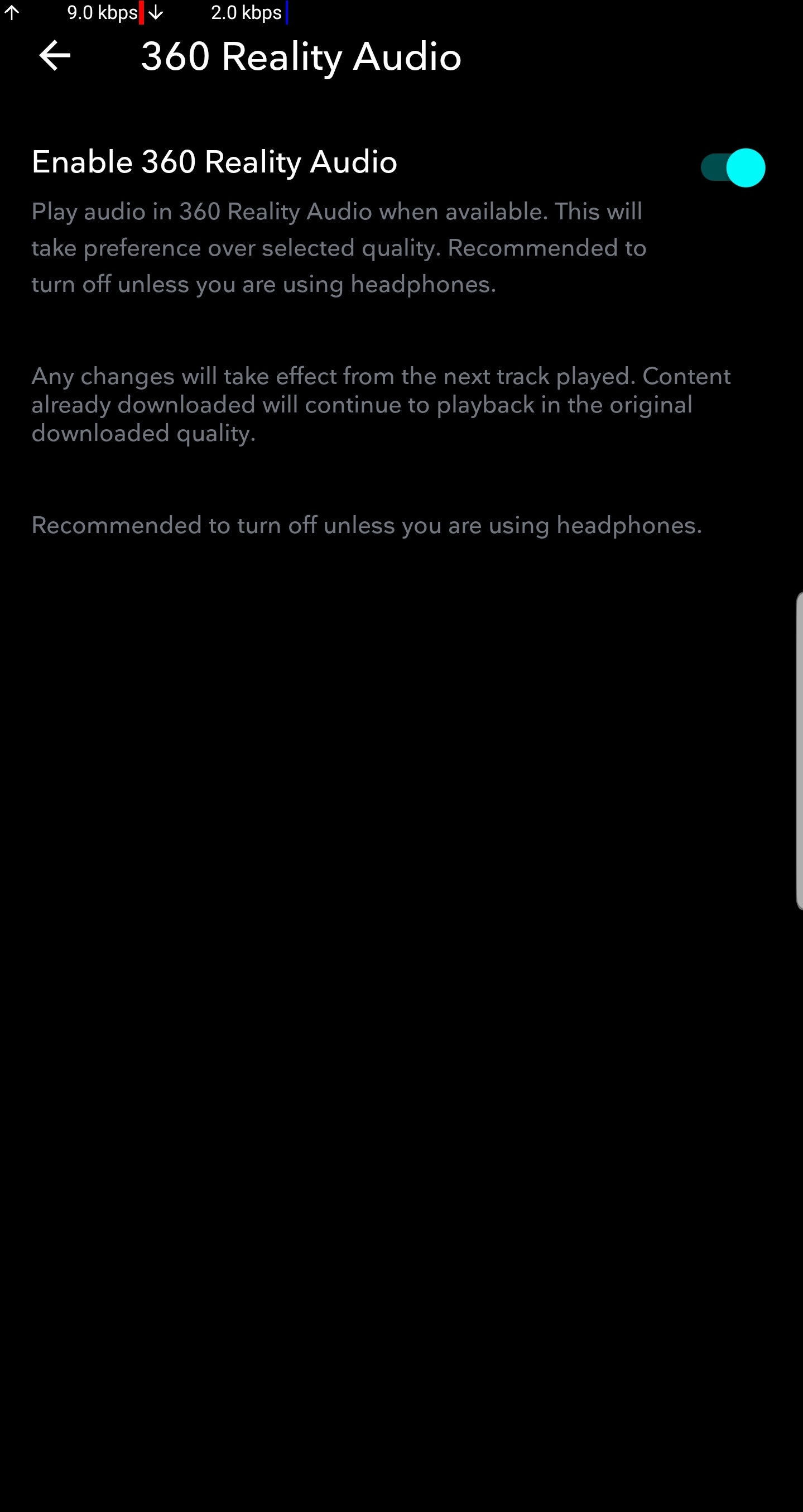 Apple's spatial audio is already ahead of sony's 360 reality audio. 360 Reality Audio Now On Android R Tidal
